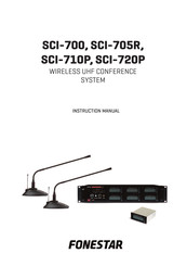 FONESTAR SCI-710P Instruction Manual