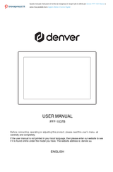 Denver PFF-1037 User Manual
