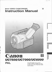 Canon UC 7000 Instruction Manual