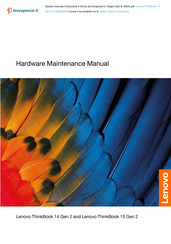 Lenovo ThinkBook 14 G2 ARE Hardware Maintenance Manual