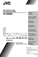 JVC XV-S6OBK Instructions Manual