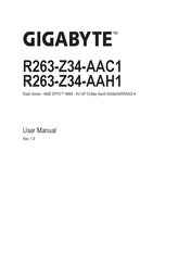 Gigabyte R263-Z34-AAC1 User Manual