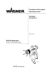 WAGNER GM 4600AC Translation Of The Original Operating Manual