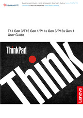 Lenovo ThinkPad 1 Gen s16P3 User Manual