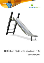 BOERPLAY Detached Slide with handles H1.5 Manual