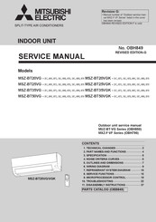 Mitsubishi Electric MSZ-BT20VG-ER2 Service Manual