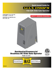 Max 1700FS Quick Install Manual