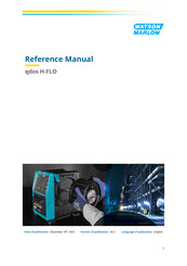 Watson-Marlow qdos H-FLO Reference Manual
