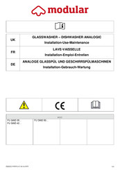 Modular FU GWD 42 Series Installation - Use - Maintenance