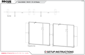 Classic Exhibits SEGUE DESIGNS VK-2311 Setup Instructions