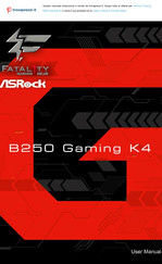ASROCK Fatal1ty B250 Gaming K4 Series User Manual