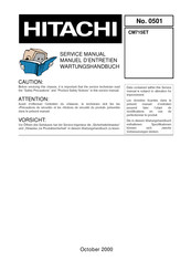 Hitachi CM715ET Service Manual