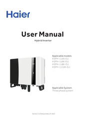 Haier H3PH-1J10K-EU User Manual