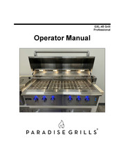 PARADISE GRILLS GXL-45 Operator's Manual