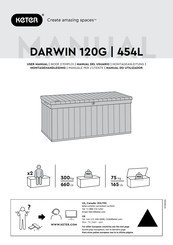 Keter DARWIN 120G 454L User Manual
