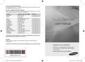 Samsung LED-C9000 RMC30C1 User Manual