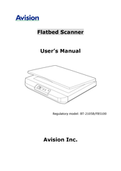 Avision BT-2105B/FB5100 User Manual