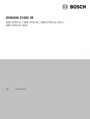 Bosch DINION 3100i IR NBE-3702-AL User Manual