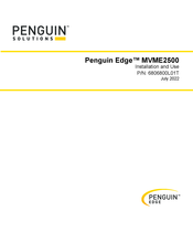 Penguin Edge MVME2500 Installation And Use Manual