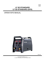 Lincoln Electric LF 5D STANDARD Operator's Manual