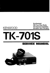 Kenwood TK-701S Service Manual