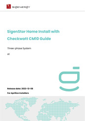 Sigenergy SigenStor Checkwatt CM10 Manual