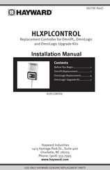 Hayward HLXPLCONTROL Installation Manual