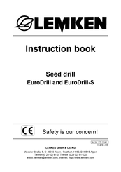 Lemken EuroDrill Instruction Book