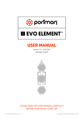PORTMAN EVO ELEMENT User Manual