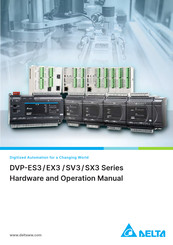 Delta DVP-SV3 Series Hardware Manual