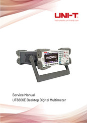 UNI-T UT8806E Service Manual