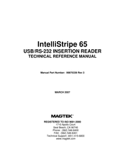 Magtek IntelliStripe 65 Technical Reference Manual