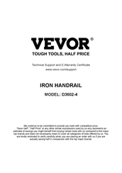 Vevor D3602-4 Manual