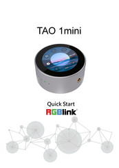 RGBlink TAO 1Mini-N Quick Start Manual