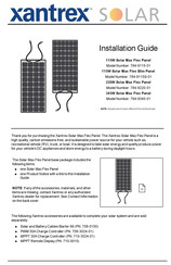 Xantrex 784-9115-01 Installation Manual