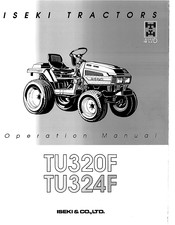 Iseki TU320F Operation Manual