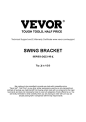 VEVOR QQZJ-95 Series Manual