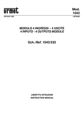 Urmet Domus 1043 Instruction Manual