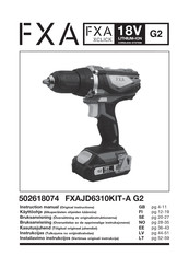 FXA 502618074 Instruction Manual