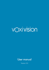 voxiweb VoxiVision Manual