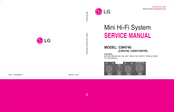 LG CM4740 Service Manual