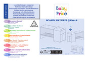 BABY PRICE SCANDI NATUREL QW101A Technical Manual
