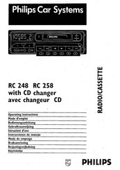 Philips RC 258 Operating Instructions Manual