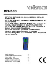 Velleman DEM600 User Manual