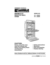 Kenmore 911. 48389 Owner's Manual