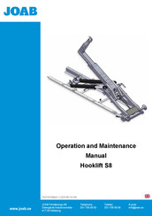 Joab S8 Operation And Maintenance Manual