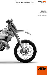 KTM 150 EXC 2023 Setup Instructions