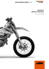 KTM 350 EXC-F SIX DAYS 2023 Setup Instructions