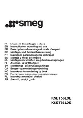 Smeg KSET56LXE Instruction On Mounting And Use Manual