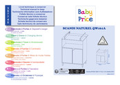 BABY PRICE SCANDI NATUREL QW161A Technical Manual